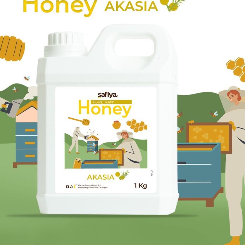 

➧ Murni Akasia 1 Kg Series Raw Honey Asli Safiya Food ✳