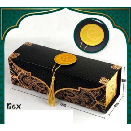 Box Kotak Panjang Hampers Lebaran Bolu Sovenir Hadiah Ramadhan