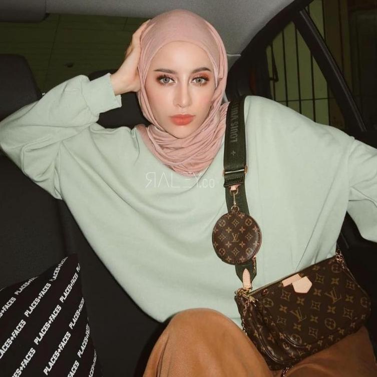 Sale Terbatas Pashmina Inner Tali Kaos Rayon Premium 2in1 (Pashmina + Ciput/inner)