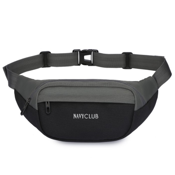 Unik Navy Club Tas Pinggang GGJ - Tas Pria Wanita - Crossbody Tas Outdoor - Hitam Limited