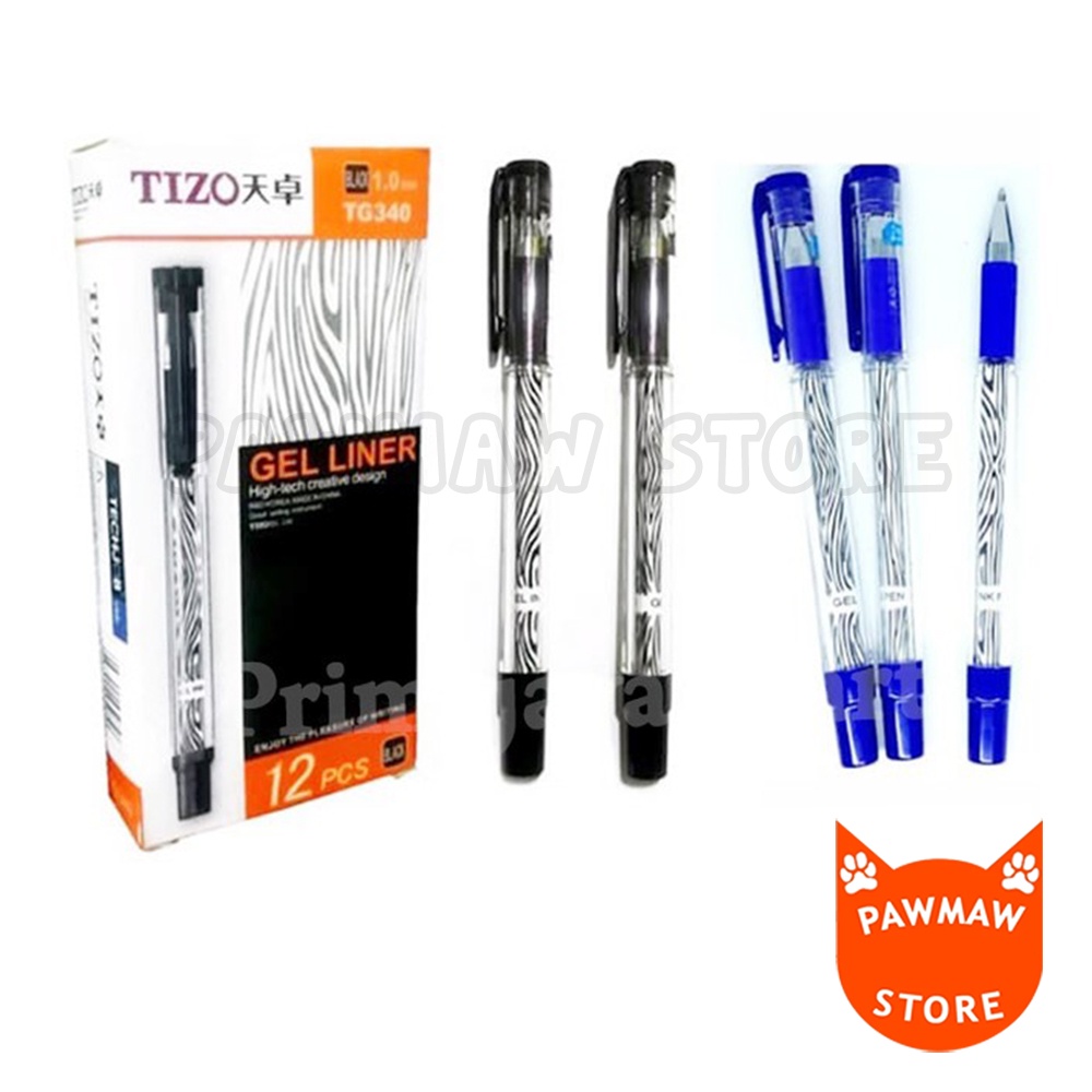 

Pulpen Gel Tizo TG340 ( PACK )