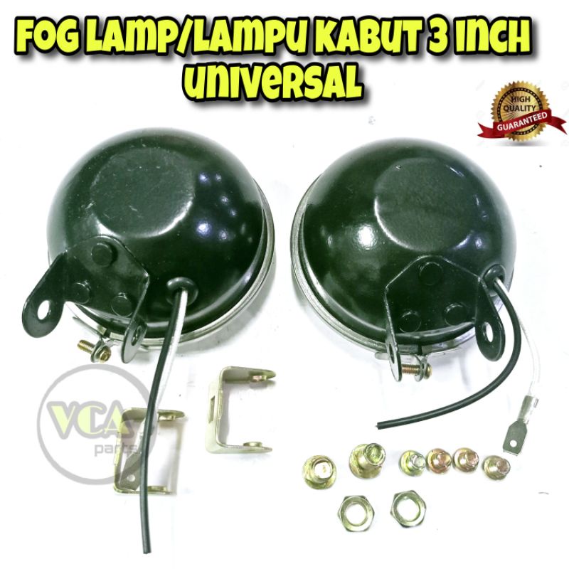 FOG LAMP/ LAMPU KABUT 3 INCH UNIVERSAL