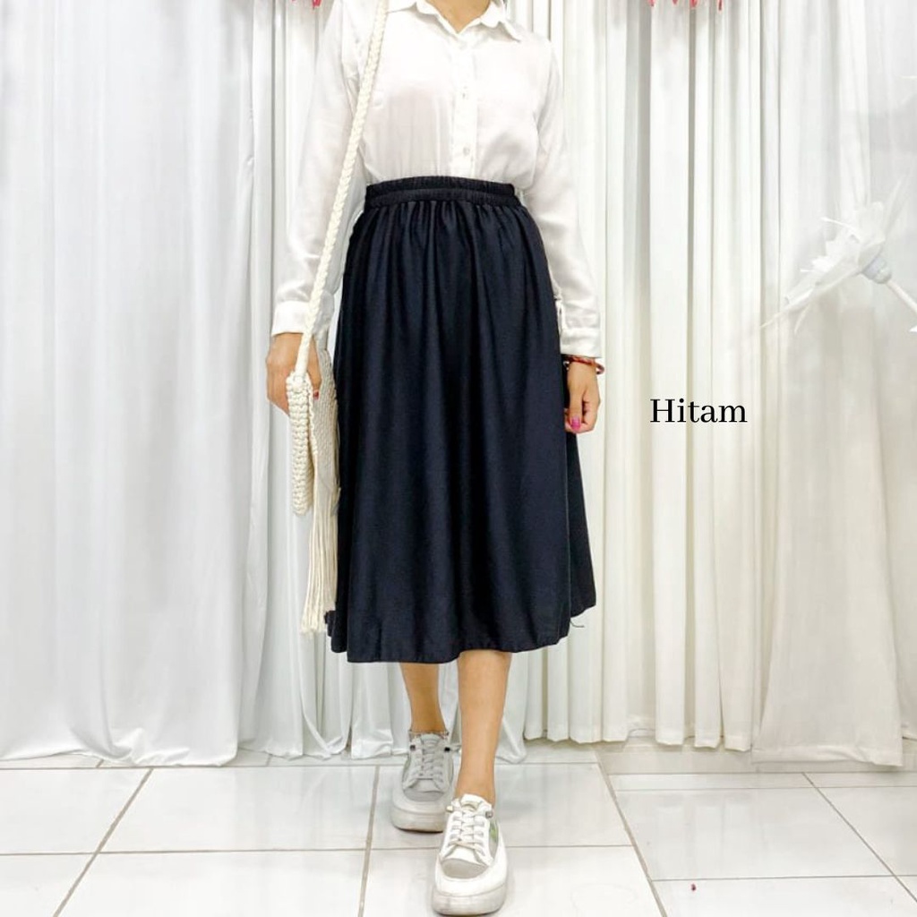 ROK POLOS PREMIUM 7/8 - ROK POLOS TANGGUNG - ROK POLOS PENDEK