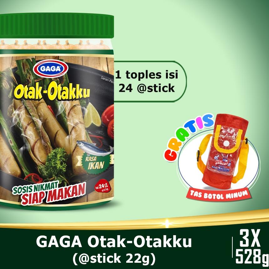 

✺ Beli 2 Toples GAGA Otak-otak 21g GRATIS 1 Toples GAGA Otak-otak 21g. (GG49) ➮