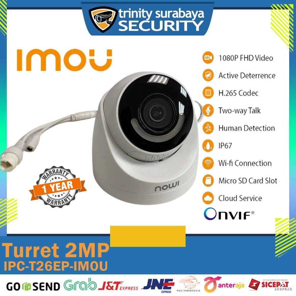 Wifi Camera Indoor IMOU Turret Trinity