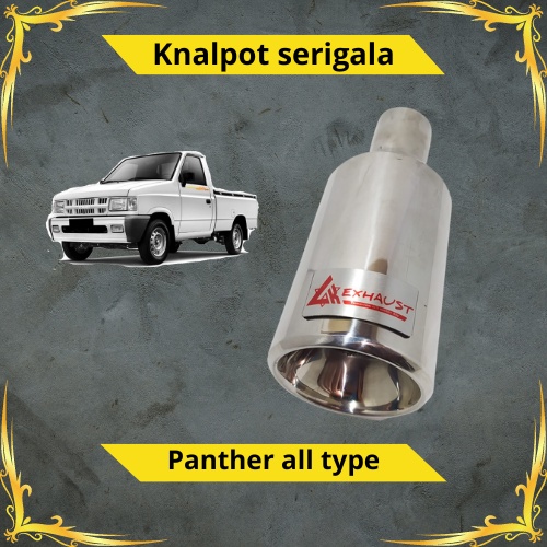 Knalpot serigala solar bensin mobil panther all type