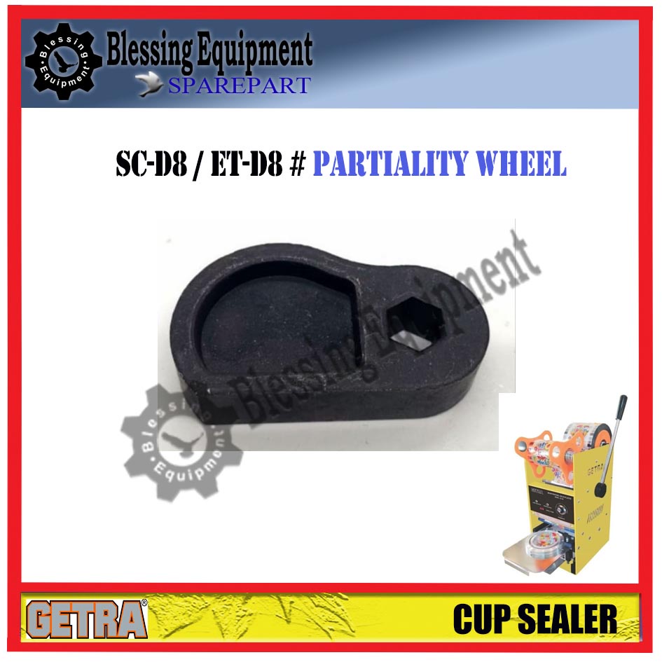 SC-D8 / ET-D8SM Sparepart Partiality Wheel Cup Sealer GETRA