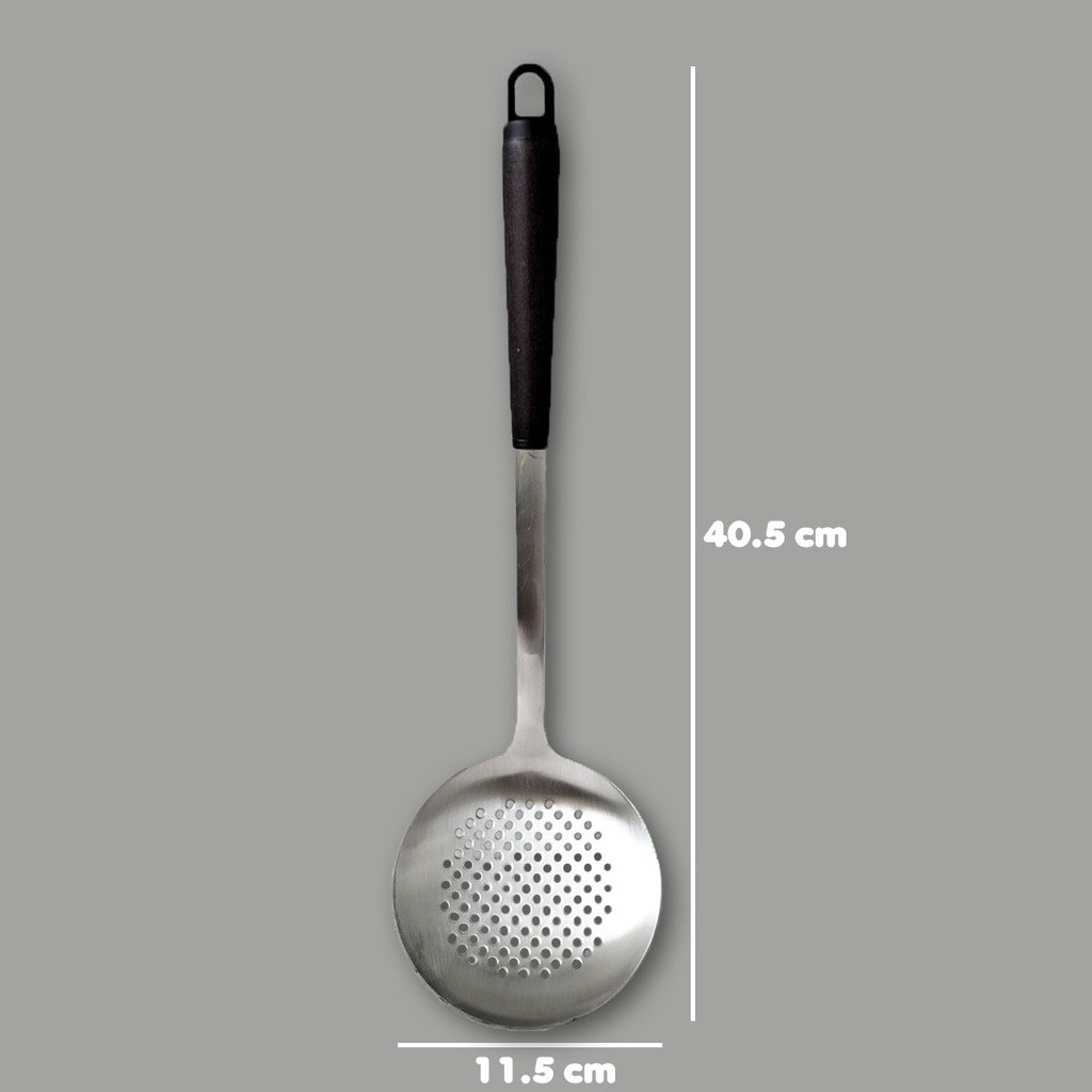 NEXXIO SPATULA MASAK SUS 304 BERKUALITAS / SENDOK SUP / SPATULA COOKING / SPOON SOUP SILVER / CENTONG SUP / SENDOK MASAK