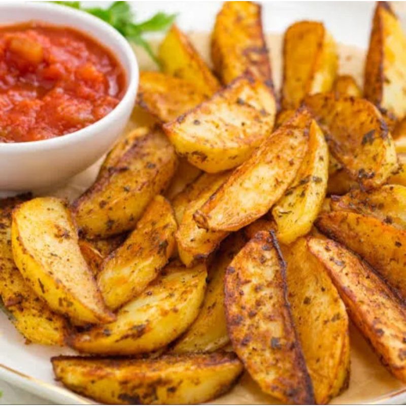 

Frozen Food Wedges 1 Kg/Frozen McBalls Wedges/Wedges/Bento Wedges/Dimsum Wedges