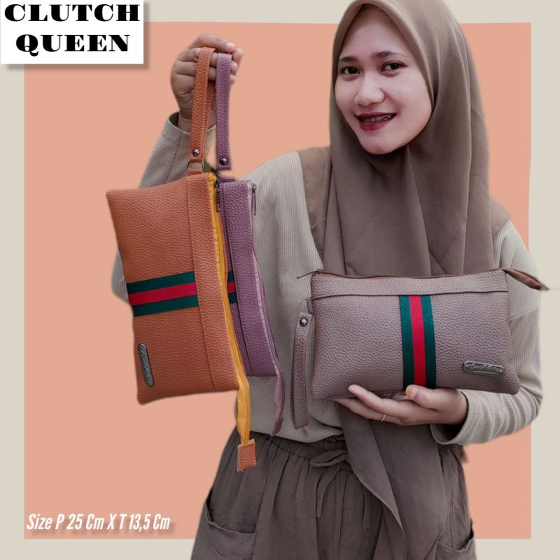 Clutch Queen 2 Ruang Serbaguna