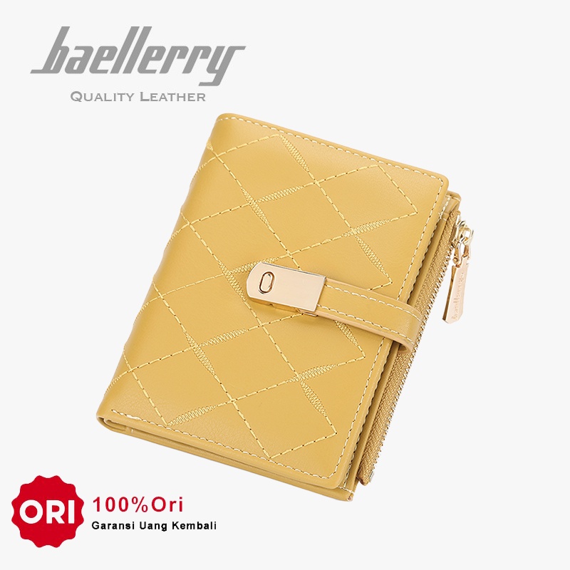 BAELLERRY N8628 Dompet Wanita Kecil Bahan Kulit PU Leather Premium WATCHKITE WKOS