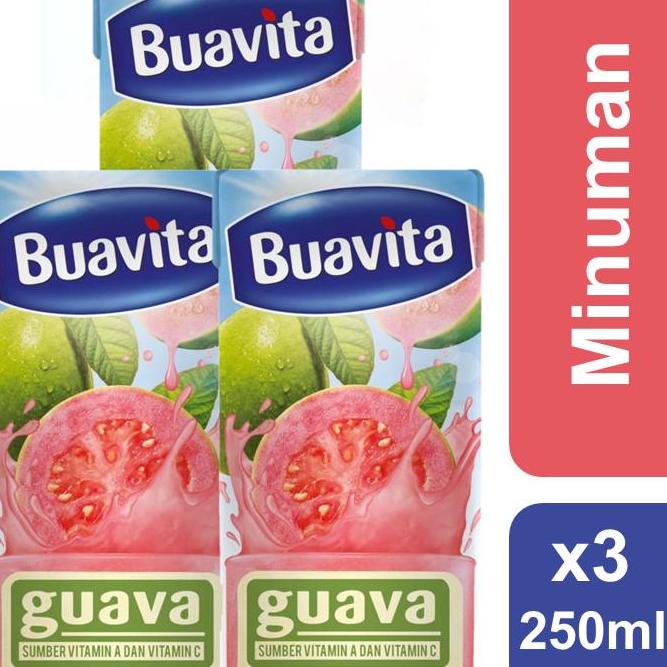 

✨MEGA ⚡ALE✨ Buavita Guava 250ml Multi Pack