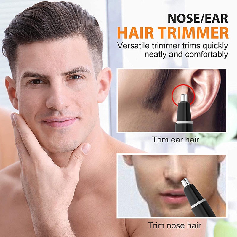 Nose Trimmer alat cukuran bulu hidung Pembersih Bulu Hidung Professional Painless Ear Hair Clipper