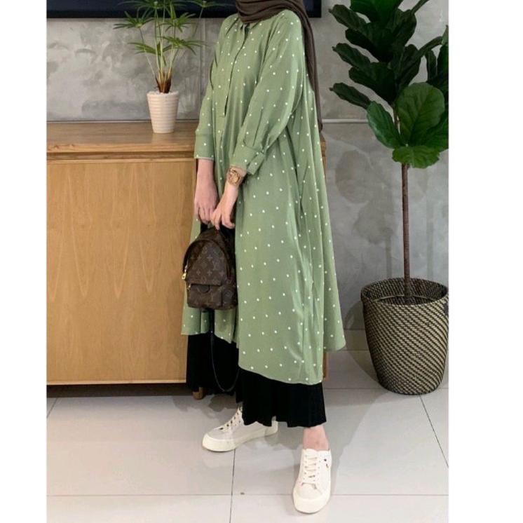 Terlaris Zalea Tunic - Tunik Wanita Terbaru - Tunik Motif Katun Import LD 110
