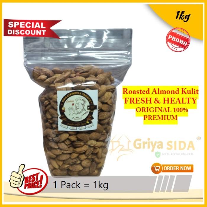 

Roasted Almond Kulit 1 Kg Butter Milk Kacang Oleh Oleh Haji dan Umroh