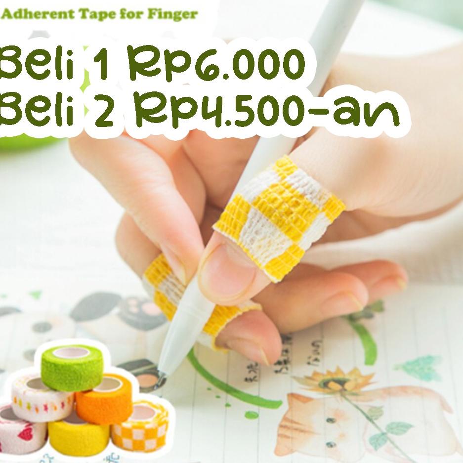 

L98 [Grosir] Hand Finger Tape Pita Perekat Untuk Perlengkapan Sekolah / Pelindung Tangan Band Jari Kapalan Protective Perban Sport NEW ㅝ