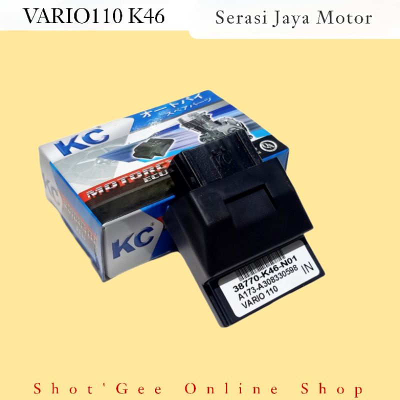 ECU VARIO110 F1 K46 / ECM CDI ECU VARIO 110 F1 (K46)