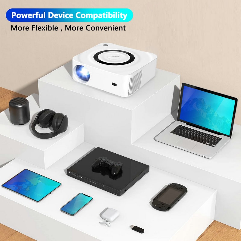 UNIC Y9 ANDROID VERSION (UNIC Y9W) - Smart Android Projector 1080P - 350 ANSI Lumens - Proyektor Android Terbaru dari UNIC