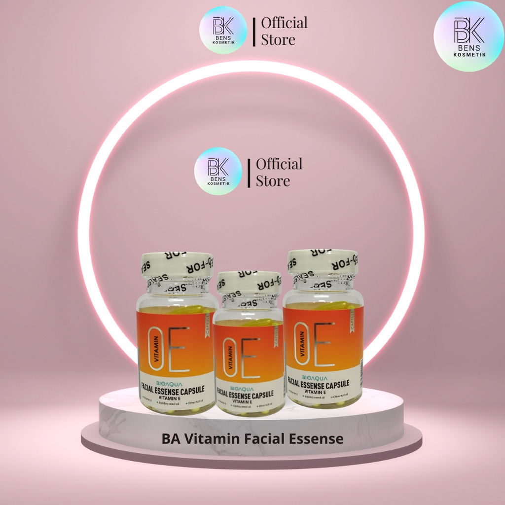 BPOM Bioaqua Serum Wajah Vitamin Facial Essense Isi 60 Kapsul / bioaqua animate