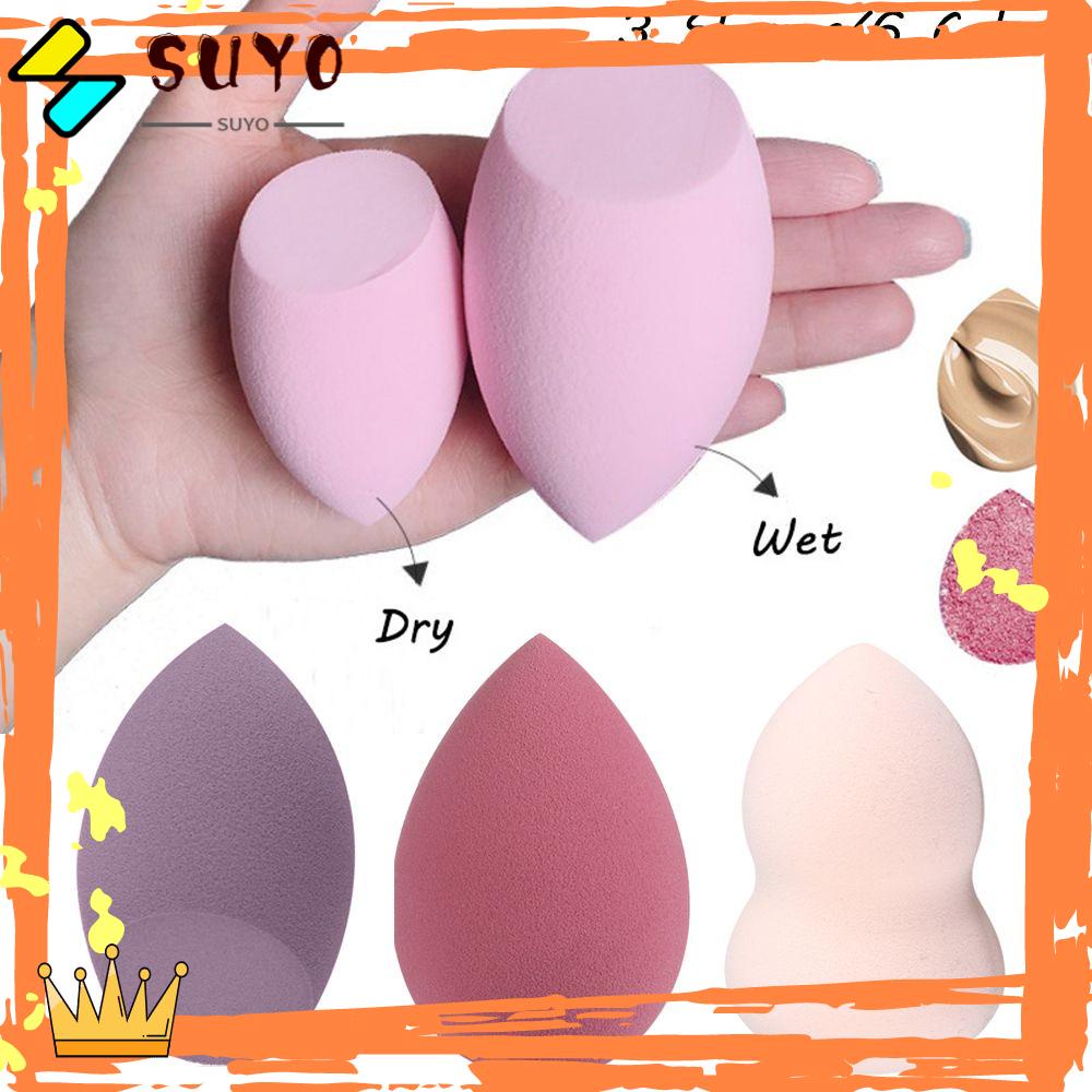 Suyo 1pc Spons Makeup Alat Makeup Alat Kosmetik Waterdrop Foundation Powder Puff