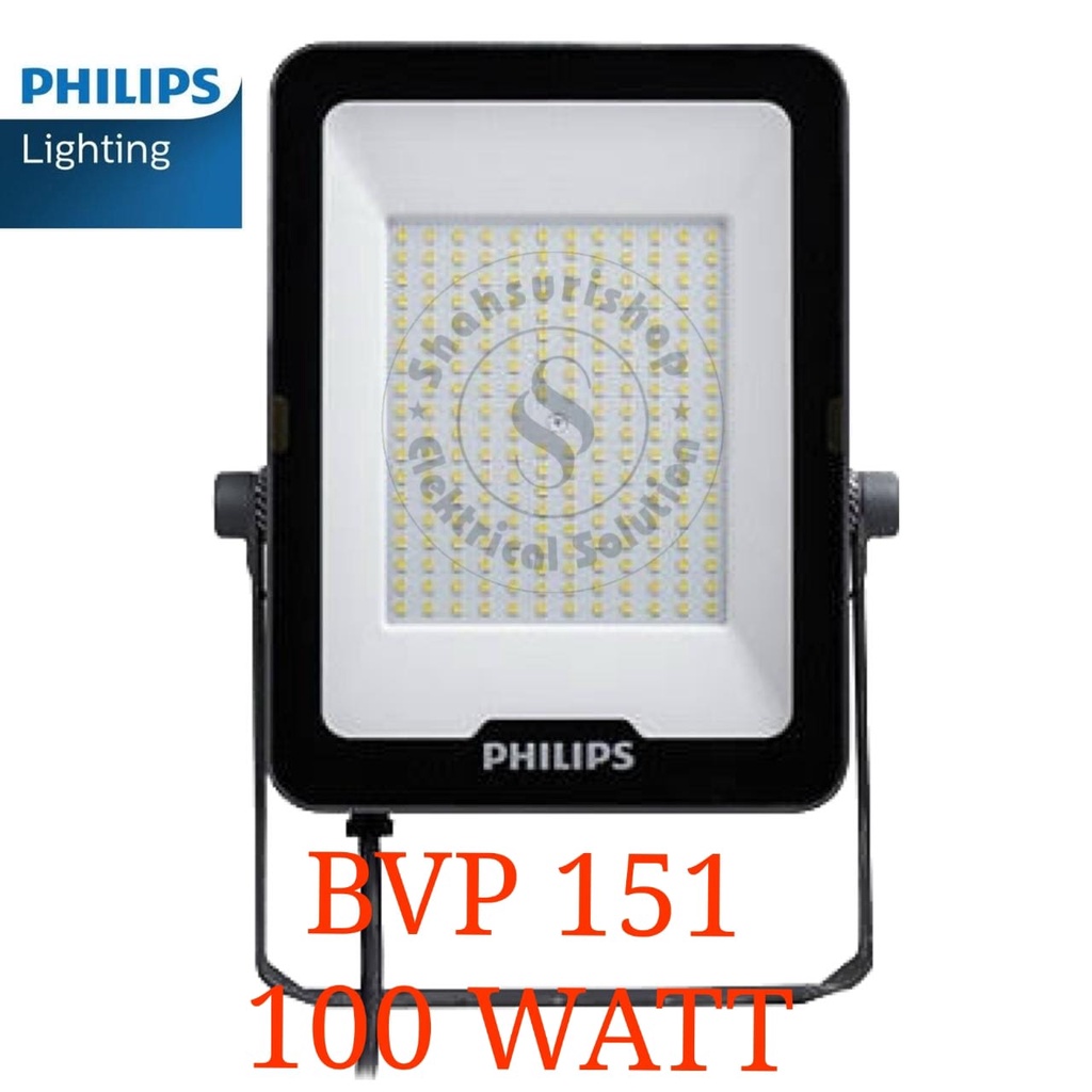 FLOOD LIGHT PHILIPS LED BVP151 BVP 151 100W 100 WATT 100W LAMPU SOROT