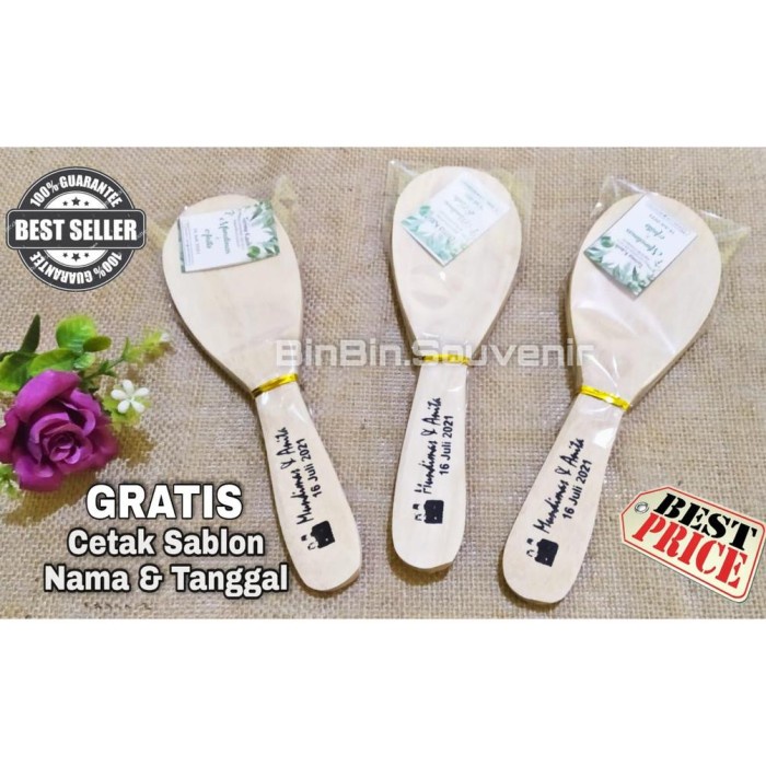 PRODAK DARI STORE_AZIZAH SOVENIR SOFENIR SOUVENIR PERNIKAHAN MURAH CENTONG KAYU