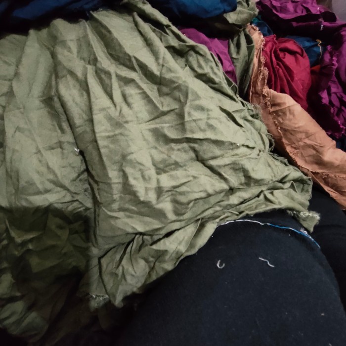 Kain Kain Kiloan Katun Rayon Polos Arahan Daster