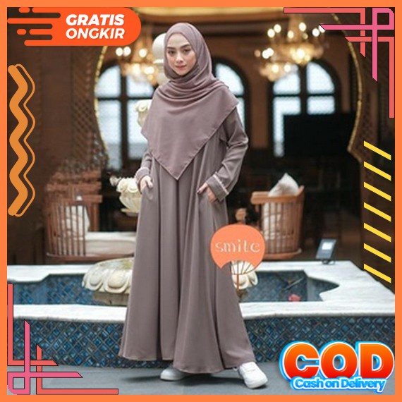 Baju Gamis Mewah Dewasa Import Hibiskus Jumbo Maxy Premium Wanita Perempuan Baju Muslim Gsmis Cewek 