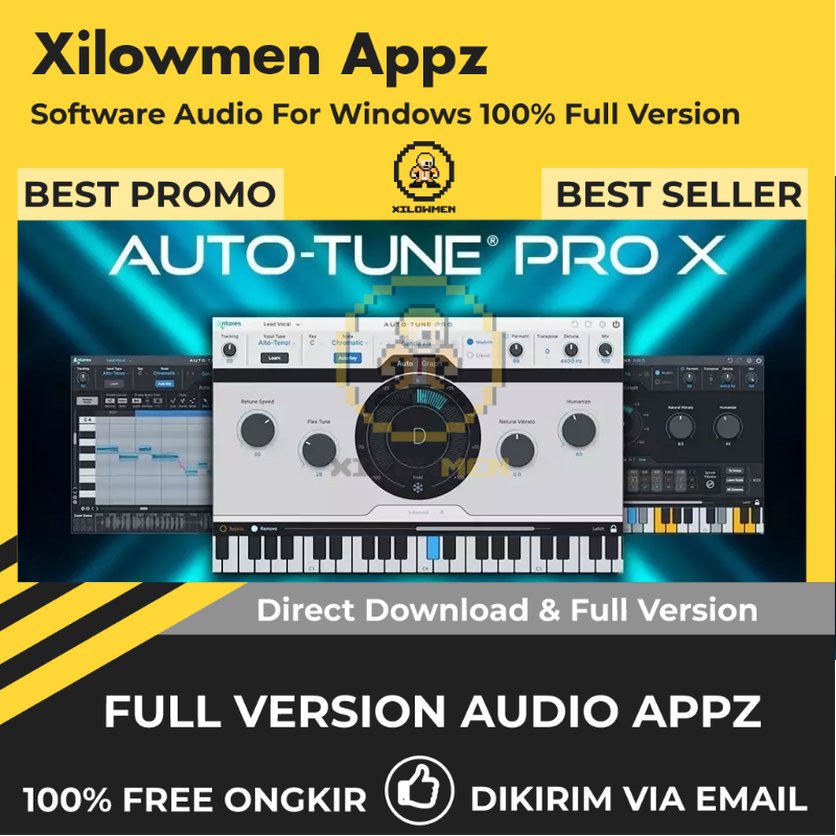 [Full Version] Antares Auto-Tune Pro X Pro Lifetime Audio Software WIN OS