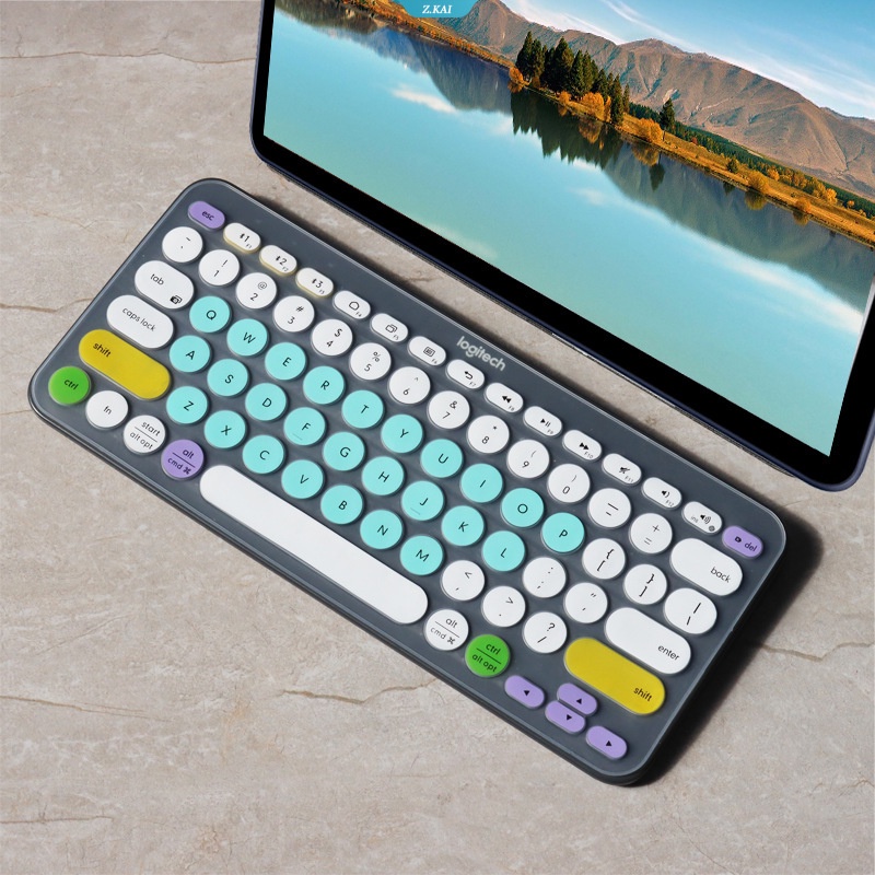 Logitech K380 keyboard Multi-device keyboard Portable ultra-Tipis Lembut Silikon film Pelindung [ZK]