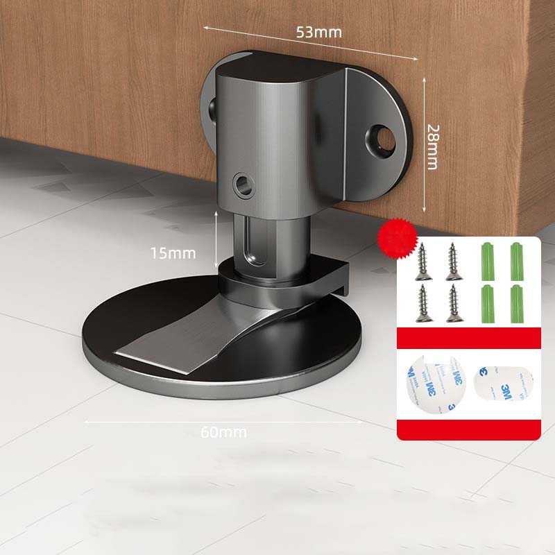 KAK Penahan Pintu Model Slot Anti-Collision Magnetic Door Stopper - XS-X018 ( Mughnii )