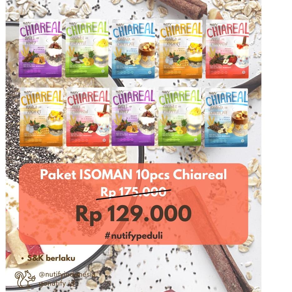 

➷ Paket Isoman Nutify Chiareal isi 10 ⅍