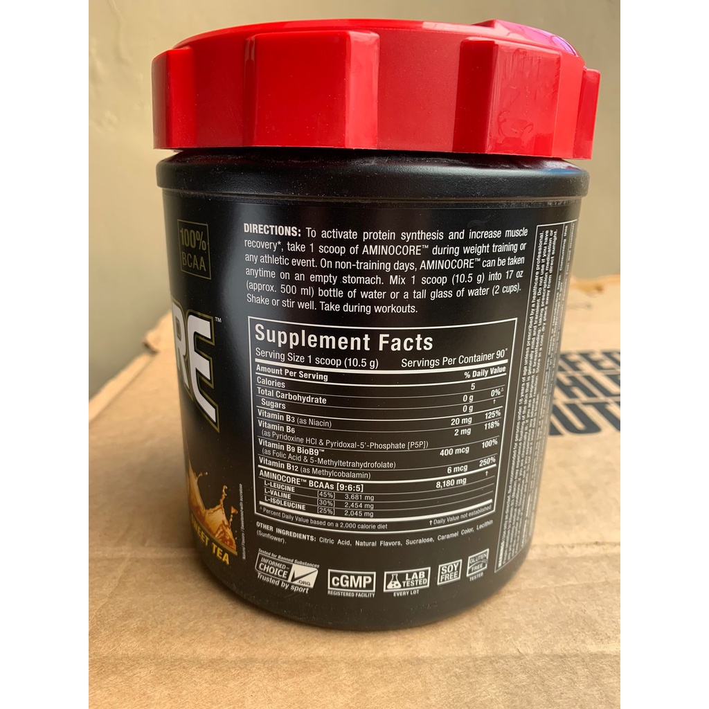 Allmax Amino Core Bcaa 90 Serving Powder For Recovery