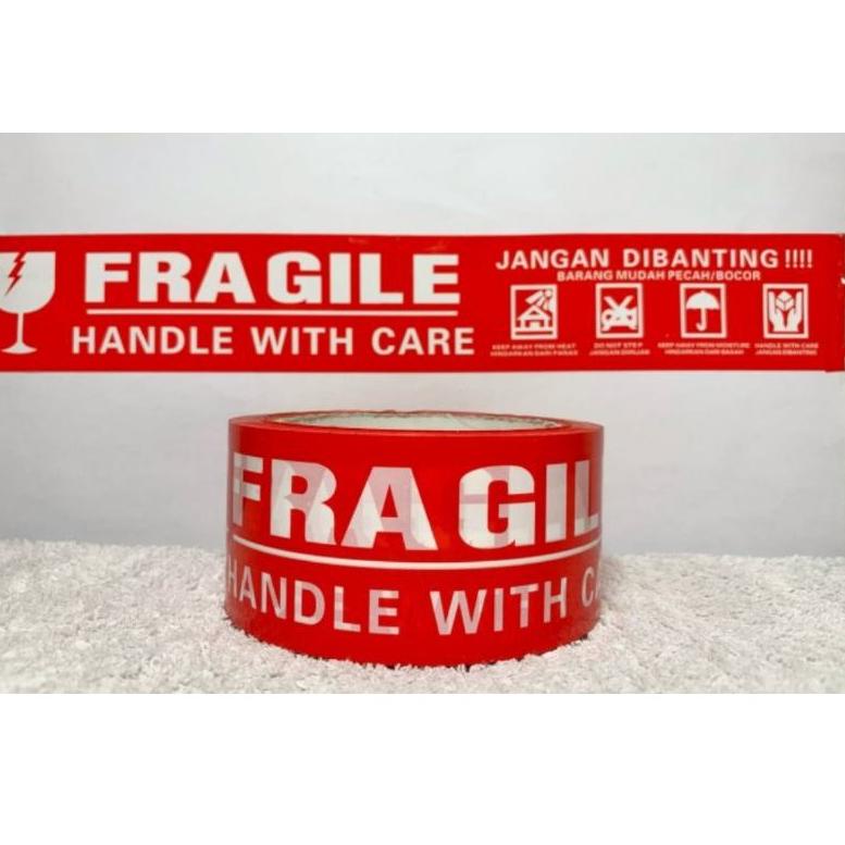 

G87 Lakban Fragile Merah Putih Daimaru Nachi Lucu Murah 100 Yard / 90 Yard / 80 Yard / 70 Yard / 60 Yard SPECIAL PRICE ➩