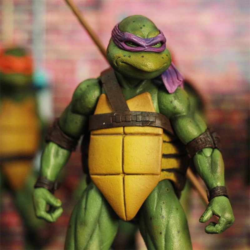 Neca Remaja Mutan Ninja Turtles Anime Action Figure Model Mainan Koleksi Figure Anak Laki-Laki Halloweens Natal Ulang Tahun Mainan