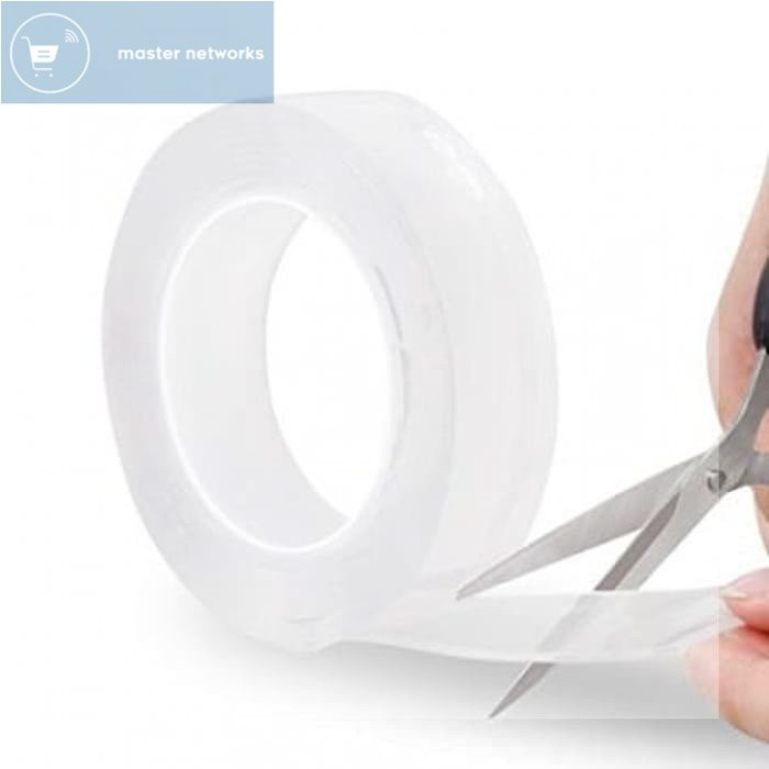 

Grip Tape 3 Cm x 1 M Transparan PE Double Tape Transparent