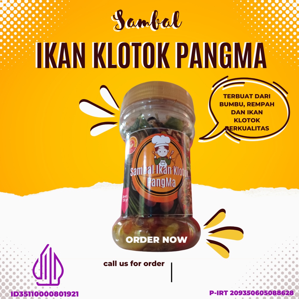 

Pangma Sambal Ikan Klotok 150gr