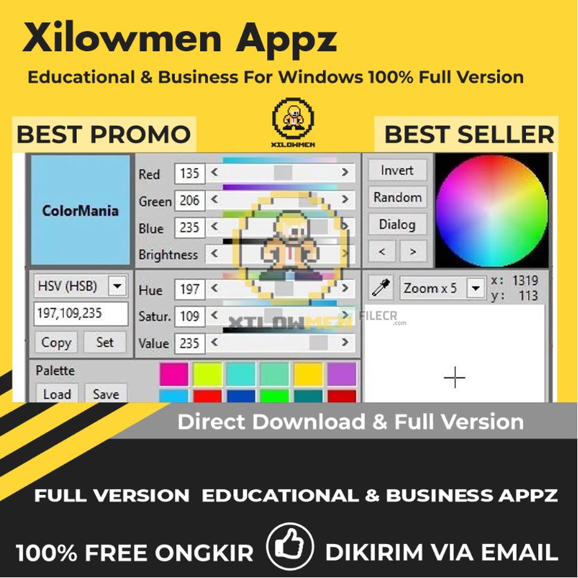 [Full Version] ColorMania Pro Design Graphics Lifetime Win OS