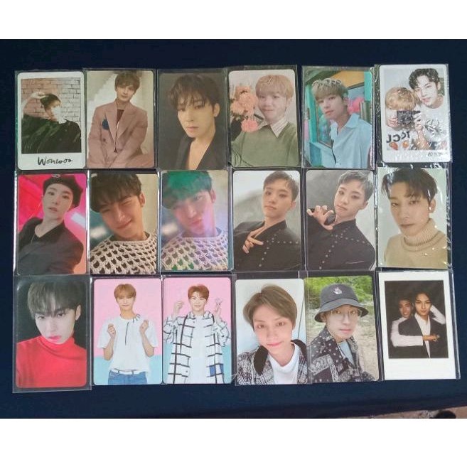 Photocard SEVENTEEN Wonwoo Mingyu Jun Hoshi Woozi Seungkwan Alone Fallin Flower Your Choice One Side