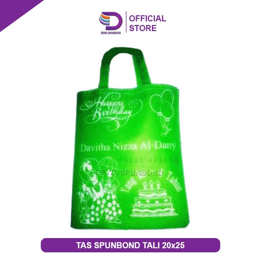 

Tas spunbond oval 20x25 Sablon