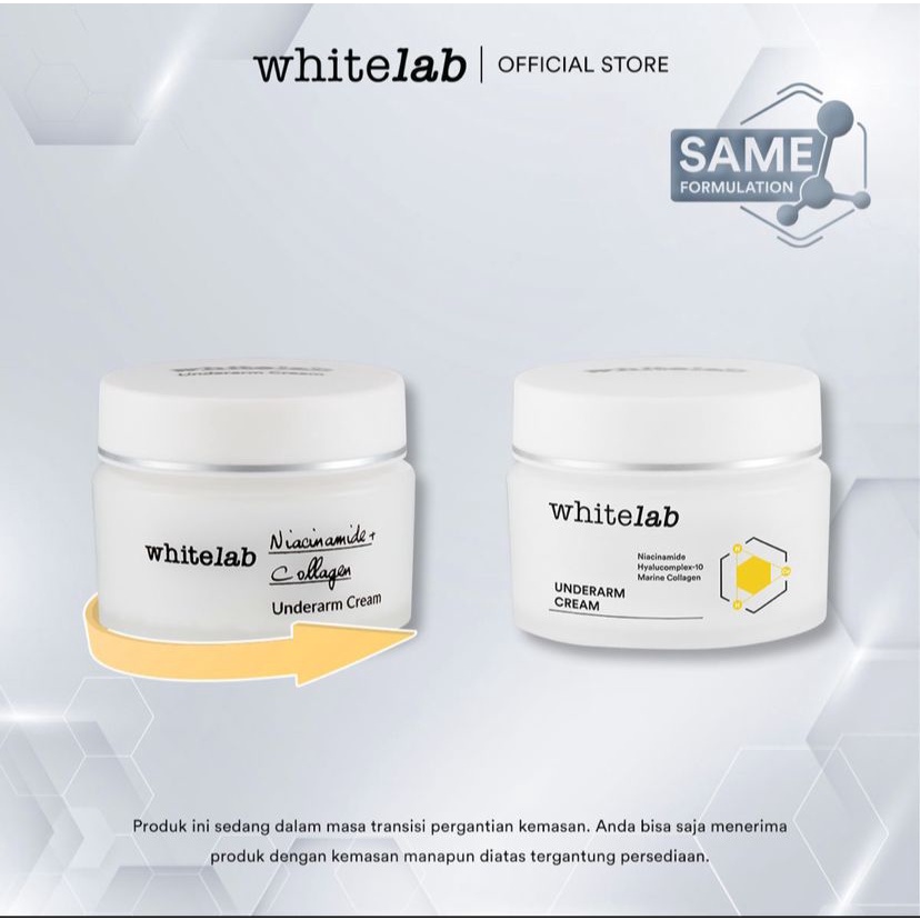 WHITELAB UNDERARM CREAM/ PENCERAH AREA LIPATAN KULIT