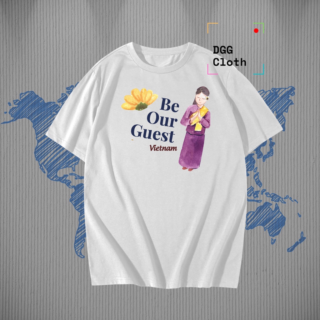 Kaos I love Vietnam , Baju Oleh Oleh Vietnam Kaos Negara type 15
