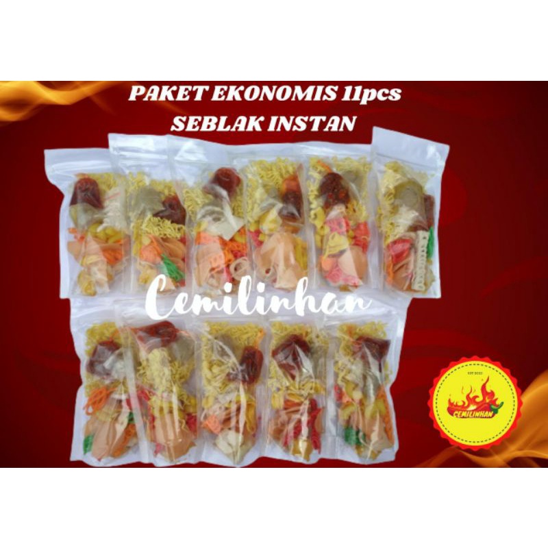 

PAKET EKONOMIS 11 BUNGKUS SEBLAK INSTANT READY BINJAI ACEH MEDAN