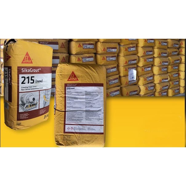 Sika Grout 215 - 25 kg - Semen Grouting Mortat Lem Beton Cor Instan (Ojol Instan)