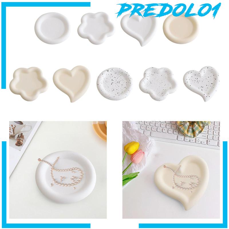 [Predolo1] Vanity Tray Nampan Meja Perhiasan Dresser Dish Untuk Kalung Kamar Tidur Pernikahan