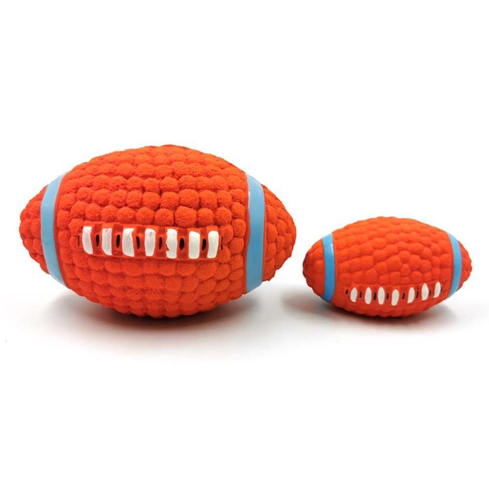 [Elegan] Anjing Mengunyah Mainan Interaktif Lateks Alami Pembersih Gigi Lempar Anjing Mainan Hewan Peliharaan Bola Chihuahua Golden Retriever Pet Training Toy