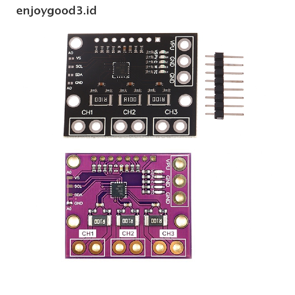 [Rready Stock] INA3221 Modul Triple-Channel Pengukuran Sisi Tinggi Shunt Bus Voltage Monitor (ID)