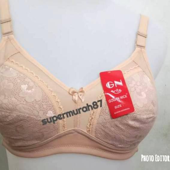 12.12 FLASH SALE TERLARIS BH GOLDEN NICK K381 / bh golden nick burkat / golden nick / bh tanpa busa 
