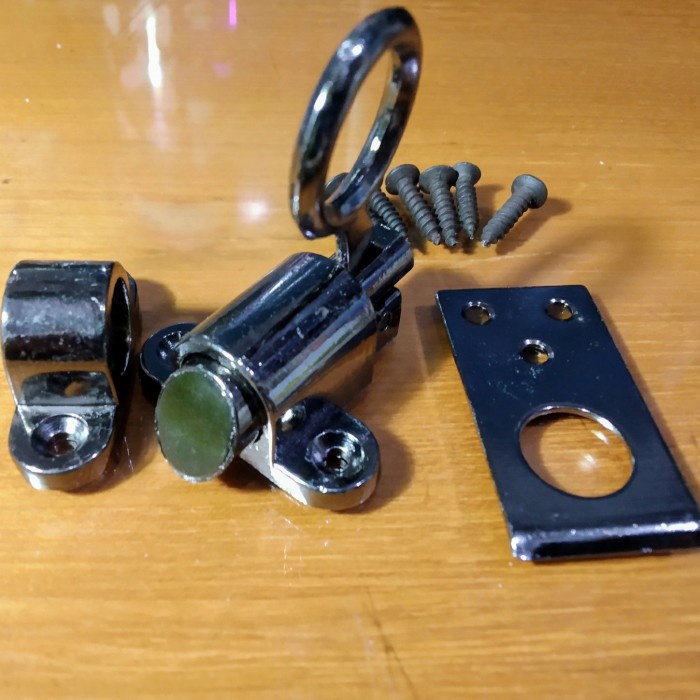 """] Spring Knip Kuning Slot Jendela Kodok Grendel Knife