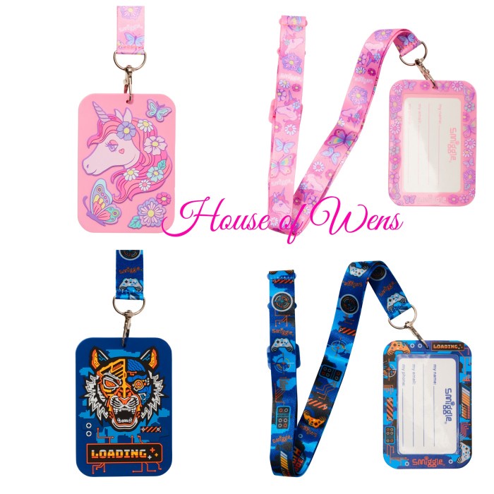 

Lanyard Smiggle Hey There Lanyard Id Card Original - Gantungan Id Card